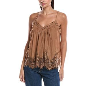 Ramy Brook Womens Cesca Top, Brown